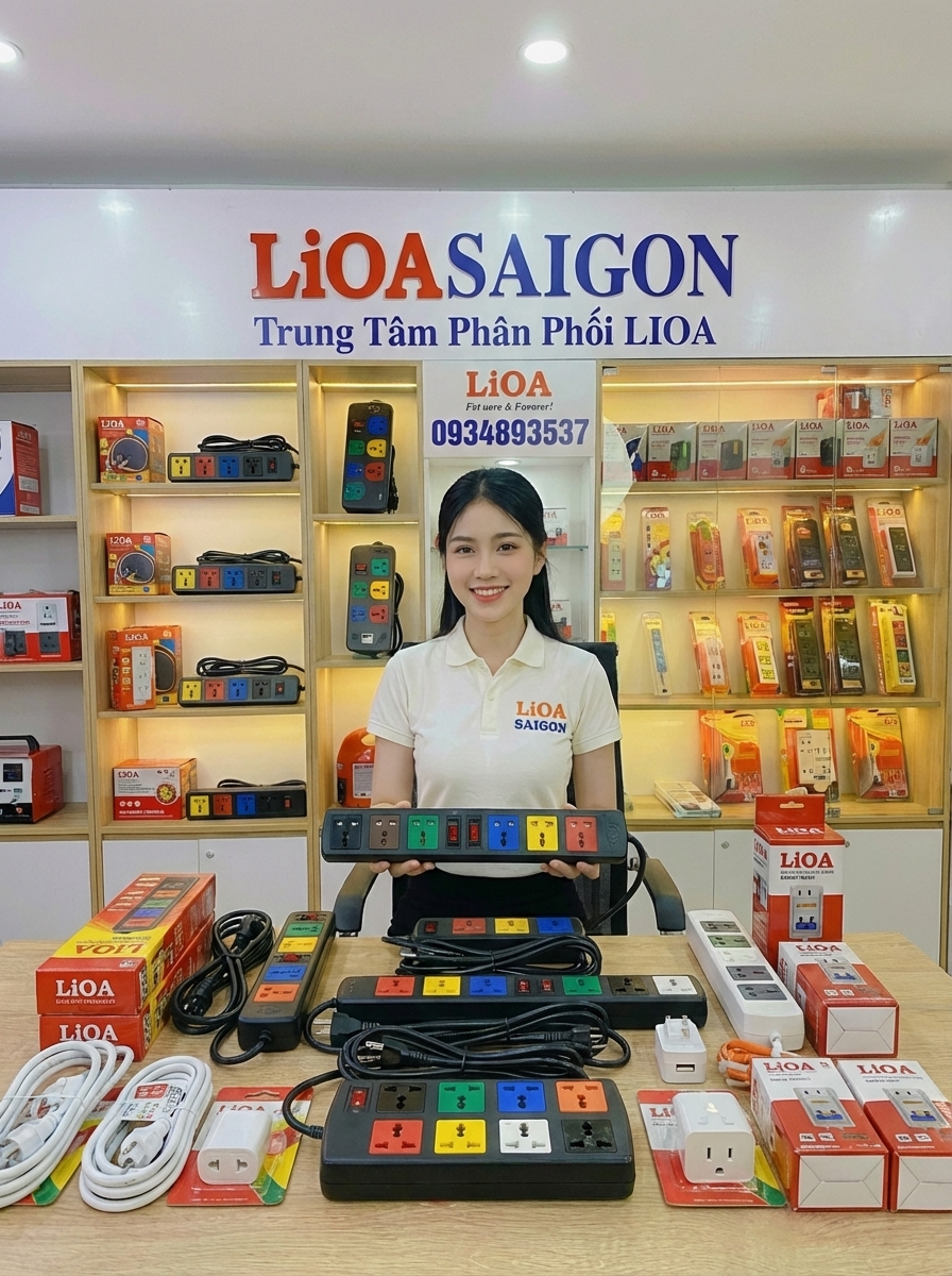 Ổ CẮM LiOA 6D33N (3 LÕI - 3 MÉT): TIÊU CHUẨN AN TOÀN TIẾP ĐỊA CHO THIẾT BỊ ĐIỆN TỬ